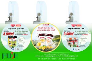 Wobbler thân nhựa trà sữa uống liền Xiang Piao Piao