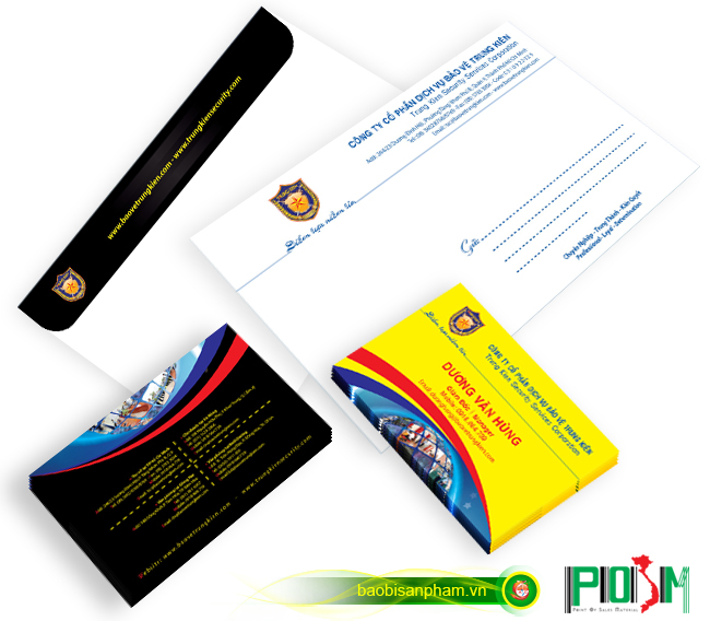 Thiết kế bộ giấy văn phòng.