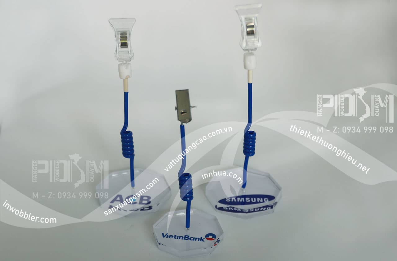 Wobbler đế mica in ấn dưới đế