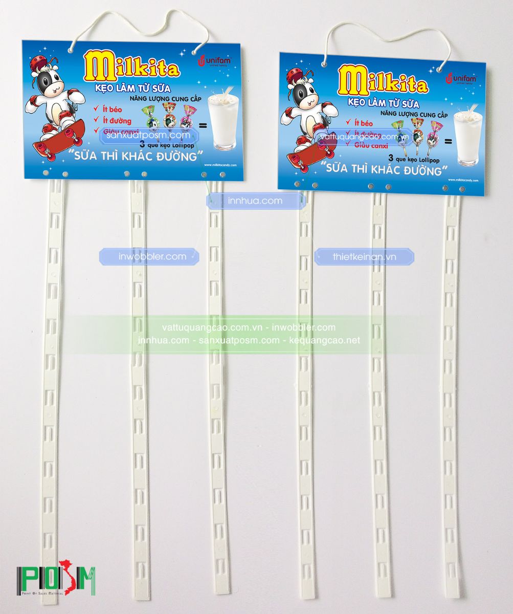 hanger dây nhựa quảng cáo hanger dây nhựa quảng cáo