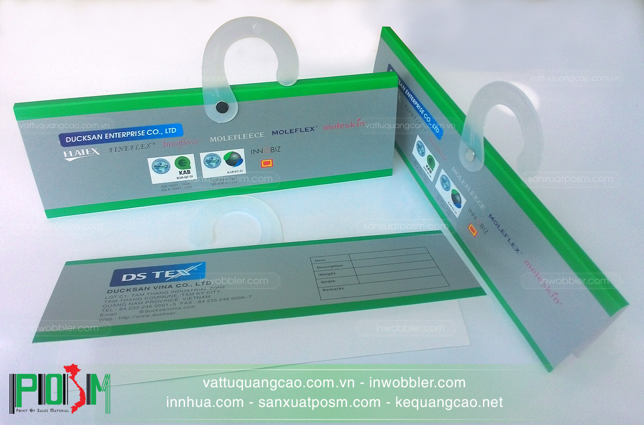 hanger móc vải hanger móc vải