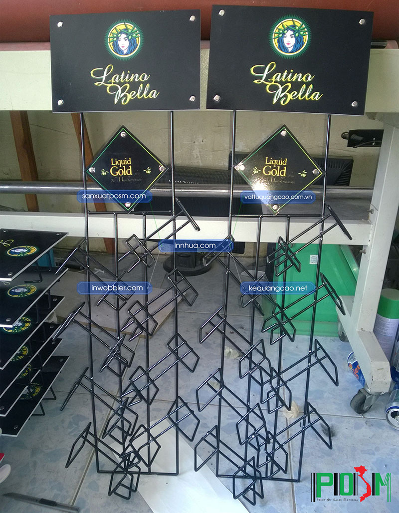 hanger quảng cáo sắt hanger quảng cáo sắt