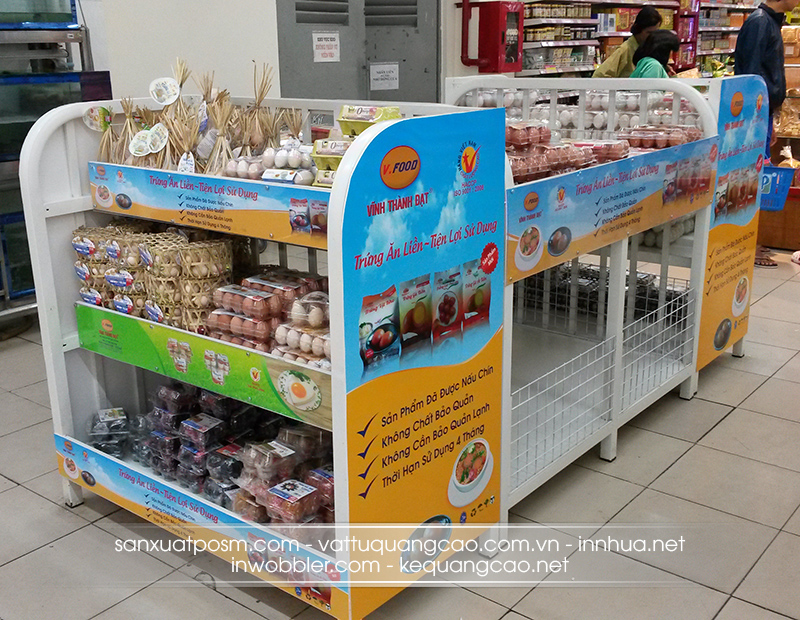 kệ quảng cáo siêu thị kệ quảng cáo siêu thị