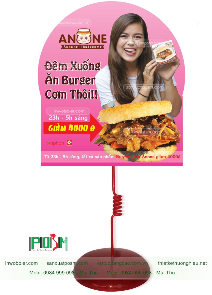 wobbler để bàn wobbler để bàn