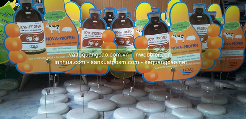 wobbler đế nhựa wobbler đế nhựa