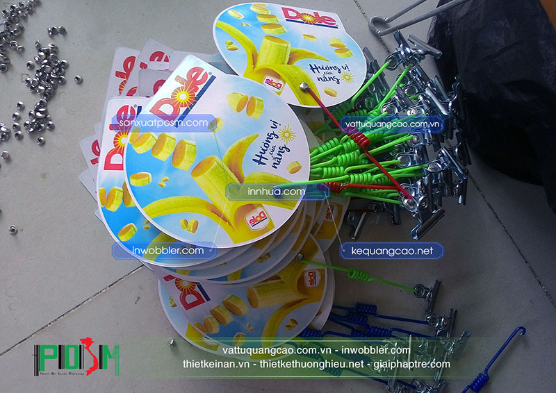 wobbler lò xo quảng cáo wobbler lò xo quảng cáo