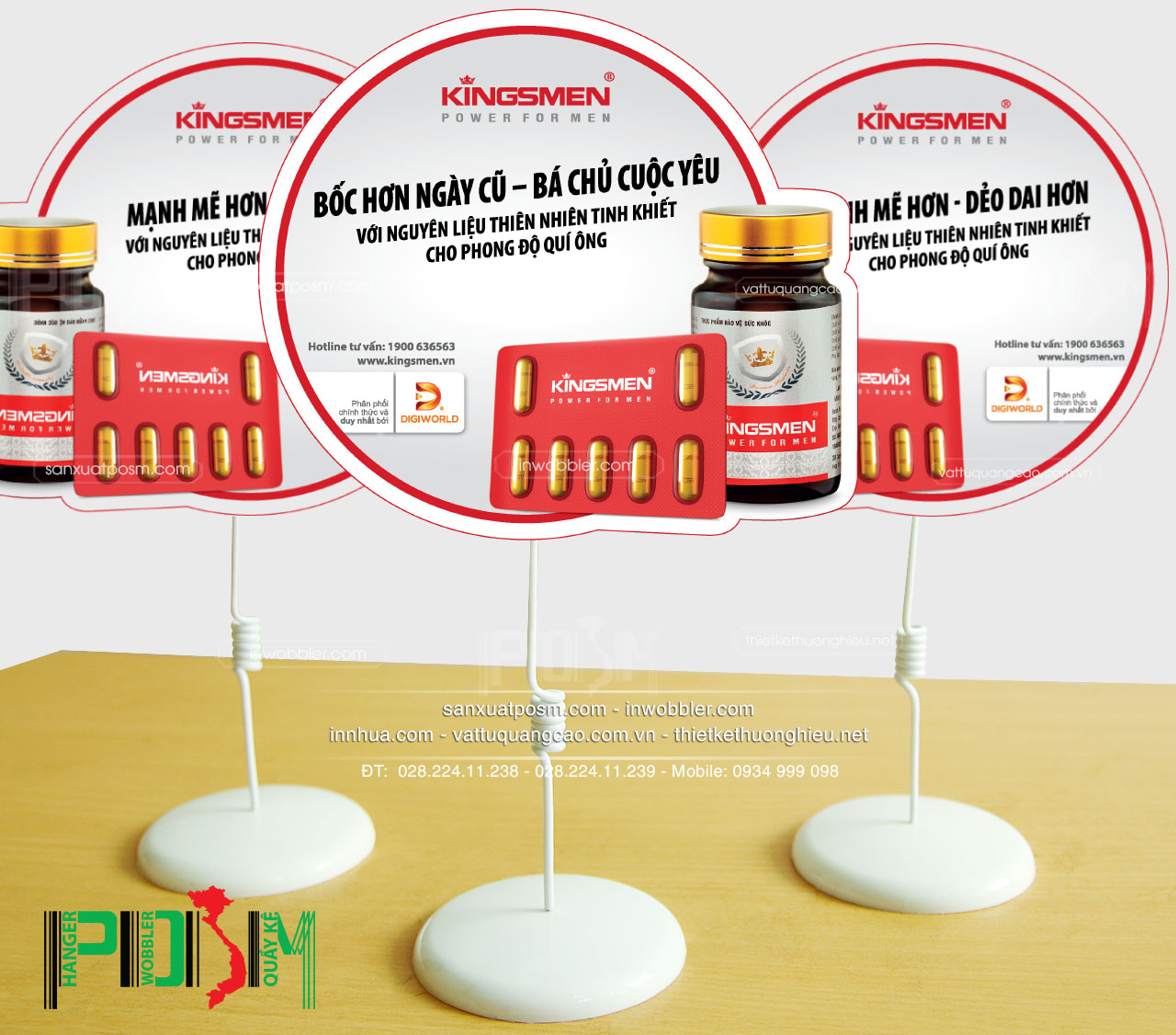 wobbler để bàn wobbler để bàn